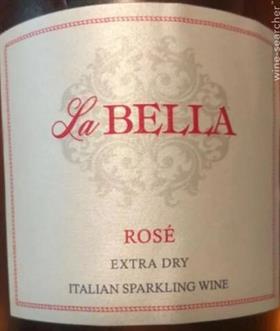 La Bella, Prosecco Extra Dry Rosé, NV