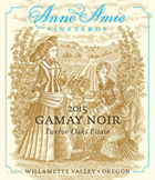 Anne Amie Vineyards Gamay Noir Twelve Oaks Estate Chehalem Mountains 2019
