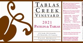 Tablas Creek Vineyard Patelin de Tablas Red Blend 2022