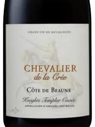 Chevalier de la Cree "Knights Templar Cuvee" Cote de Beaune Pinot Noir, 2019