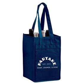 Four Bottle Tote Bag