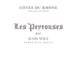 Alain Voge "Cotes du Rhone Peyrouses," 2021