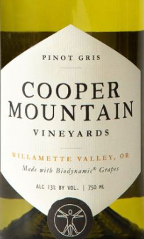 Cooper Mountain Vineyards Pinot Gris 2022