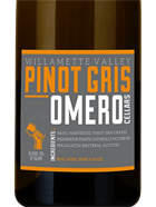 Omero Cellars, Pinot Gris Willamette Valley 2019