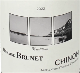 Domaine Brunet Chinon Cabernet Franc, 2022