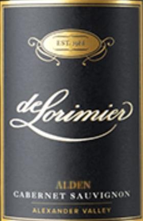 deLorimier "Alden" Cabernet Sauvignon, 2020