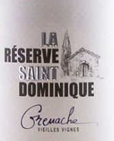 La Reserve Saint Dominique Ventoux Grenache 2019