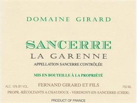 Domaine Fernand Girard "La Garenne" Sancerre, 2023