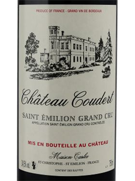 Chateau Coudert Saint Emilion Grand Cru, 2015