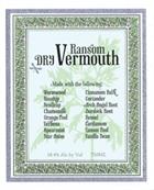 Ransom Dry Vermouth NV
