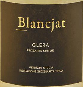 Blancjat "Glera Natural Frizzante Sur Lie," NV
