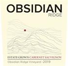 Obsidian Wine Co. Estate Grown Cabernet Sauvignon 2019
