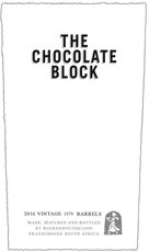 Boekenhoutskloof The Chocolate Block Swartland 2019
