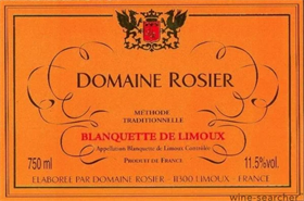 Domaine Rosier "Cuvée Domaine Rosier" Blanquette de Limoux, NV