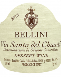 Bellini "Vin Santo del Chianti," 2015 (500ml)