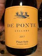 De Ponte Cellars Dundee Hills Pinot Noir 2017