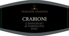 Nuraghe Crabioni Cannonau di Sardegna 2019