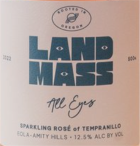 Landmass Wines “All Eyes” Sparkling Rose of Tempranillo 2022 (500ml)