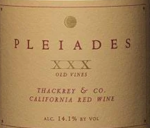 Thackery & Company "Pleiades XXX" Old Vine Red Blend, NV