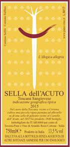 Arnaldo Rossi Toscana Sella dell'Acuto Dry Wine Sangiovese 2017