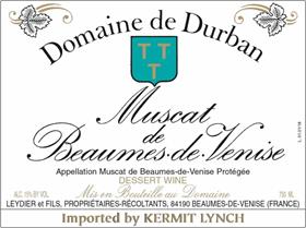 Domaine de Durban Muscat Beaumes de Venise, 2019 (375ml)