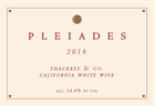 Sean Thackrey "Pleiades" White Blend 2018