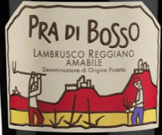 Casalia Pra Di Bosso Amabile Lambrusco, NV