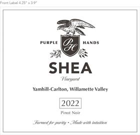 Purple Hands Shea Vineyard Pinot Noir 2022