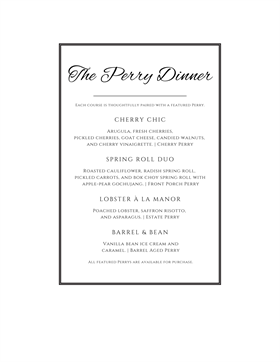 Blossom Barn Dinner Ticket
