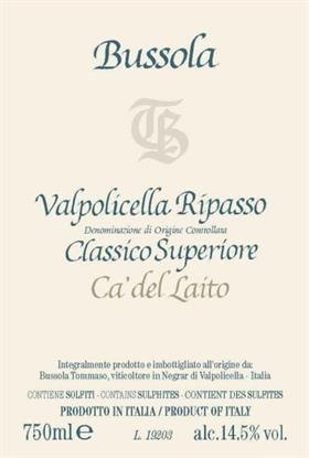 Tommaso Bussola "Ca' del Laito" Valpolicella Ripasso Classico Superiore, 2019
