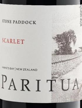 Paritua Stone Paddock "Scarlet" Red Blend, 2018
