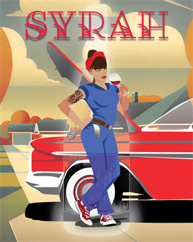 'Syrah' Poster