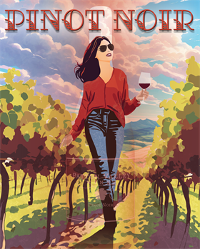 'Pinot Noir' Poster