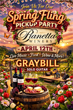 SPRING FLING Release Party - Winery Pick Up Party & Celebration