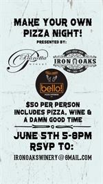 MAKE YOUR OWN PIZZA NIGHT - 6:00PM