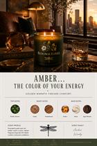 Amber The Color Of Your Energy Candle