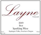 2020 Brut Sparkling, Layne Vineyard, 750ml, 12%