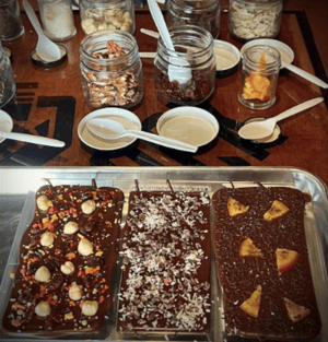 Make your own chocolate bar workshop