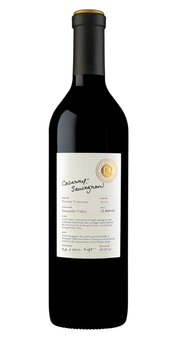 Quivira Cabernet Sauvignon Hafner Vineyard 2019 750ml