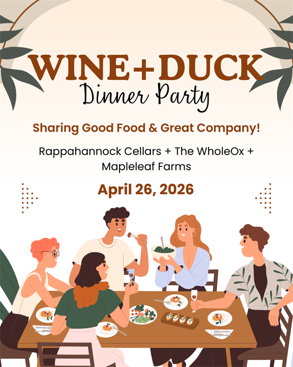 Duck Dinner Table for 6 People