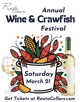 REATA CELLARS CRAWFISH BOIL - 6:00 PM