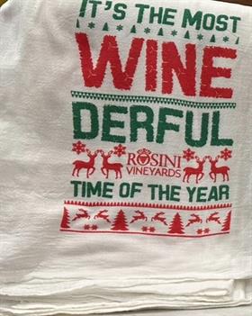 Towel: Winederful Time of Year