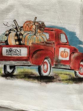 Towel: Truck/pumpkins