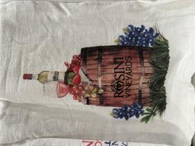 Towel: Spring Wine Barrel