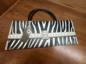 Gift Bag: Zebra (horizontal)