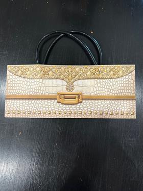 Gift Bag: Ivory Gator (horizontal)