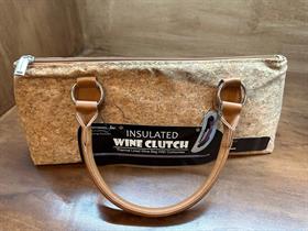 Wine Clutch: Gold Cork