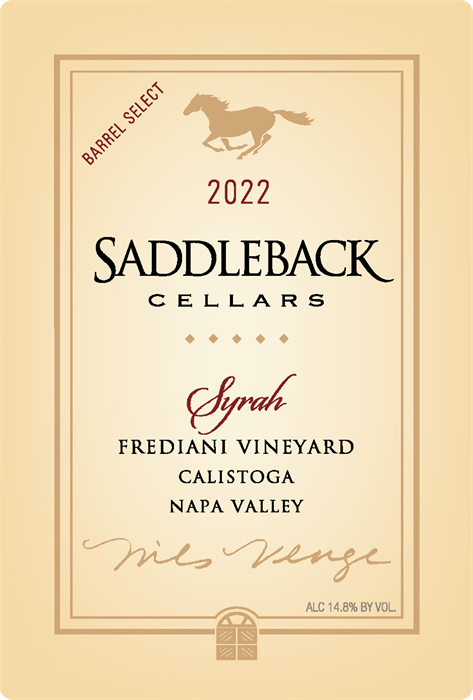 2022 Frediani Syrah