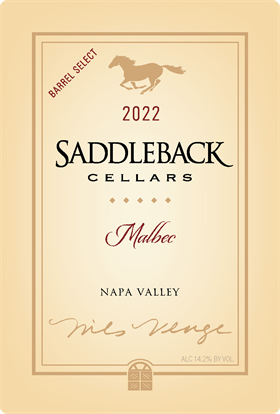 2022 Saddleback Malbec