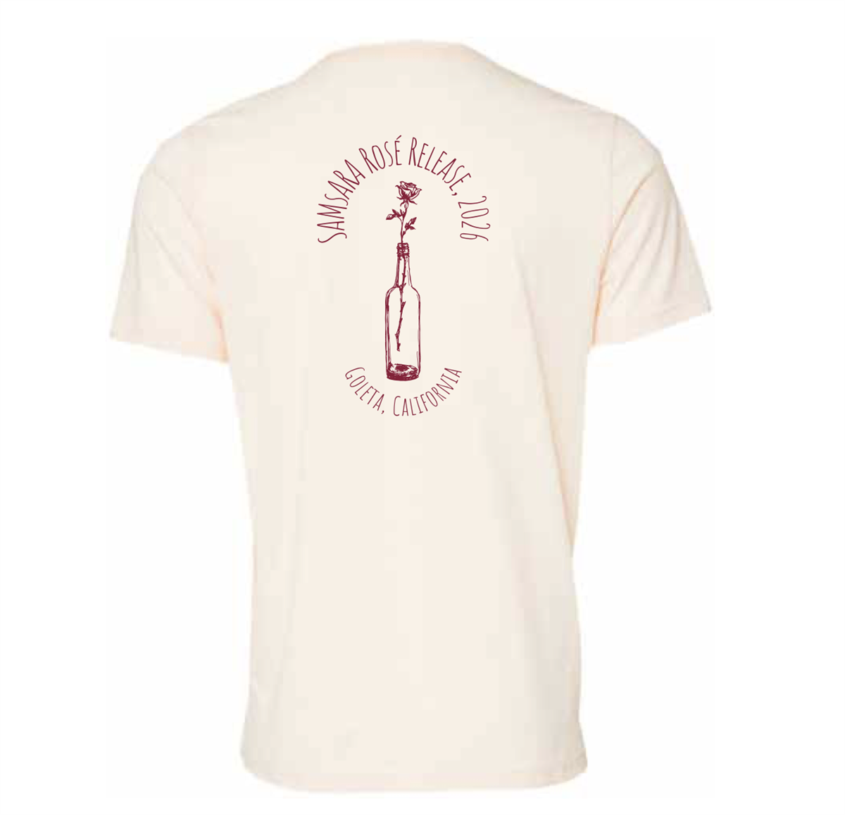 Merch - Rosé Release T-shirt - Natural